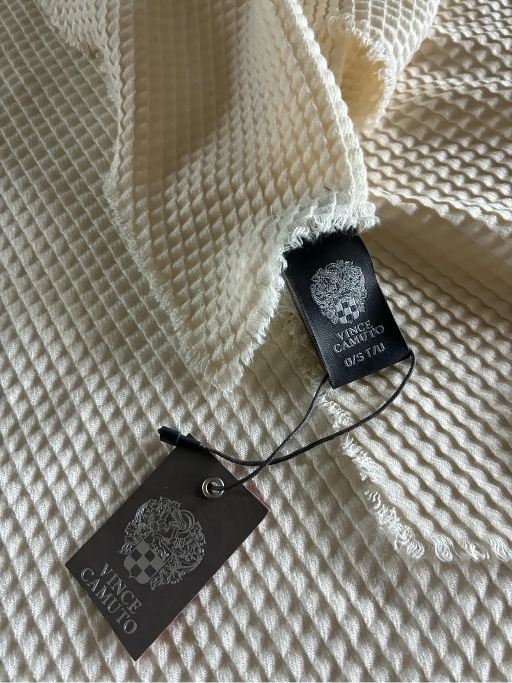 Cozy Cream Beanie & Glove 2-Piece Set. Separate branded scarf/ Shaw
